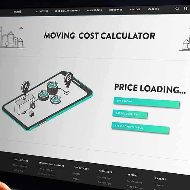 Next Moving Cost Calculator Application.