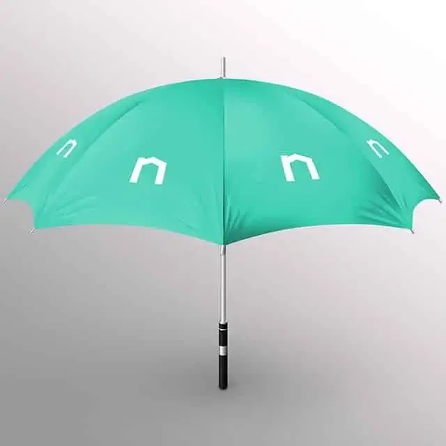 Next Moving insurance logo on an umbrella represents that all Next Moving local movers and long distance movers provide all types of moving insurance for free for all clients.