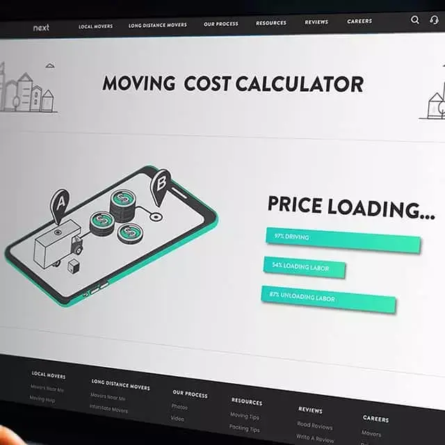 Next Moving Cost Calculator Application.